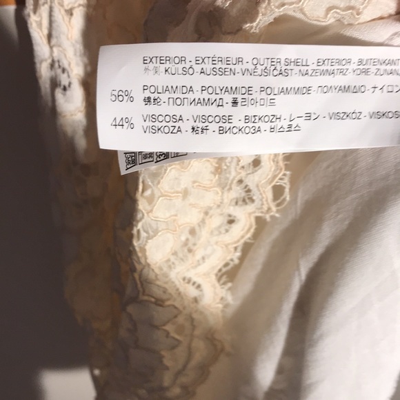 Zara lace strapless dress NWT - Picture 7 of 9